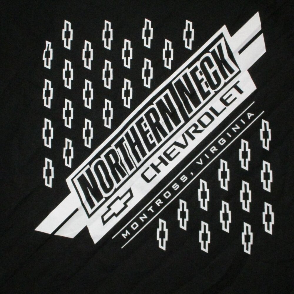Chevrolet Northern Neck Bandana/Scarf Black & White - Picture 3 of 10